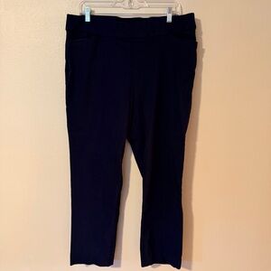 2 for $20! Coral Bay Women's Straight Leg Pants - Black